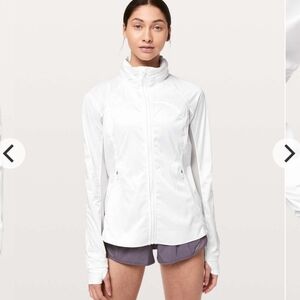 Lululemon Goal Crusher Jacket White
